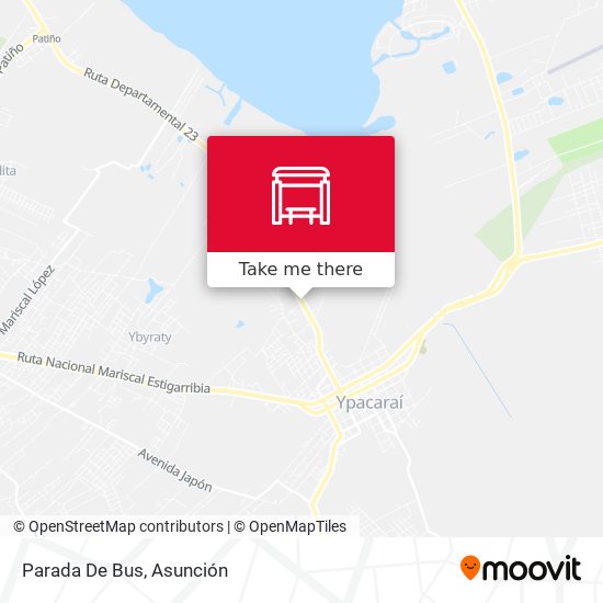 Mapa de Parada De Bus