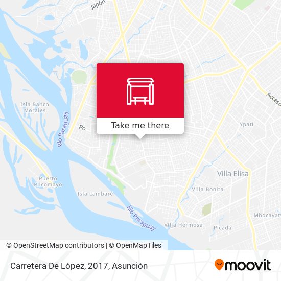 Mapa de Carretera De López, 2017