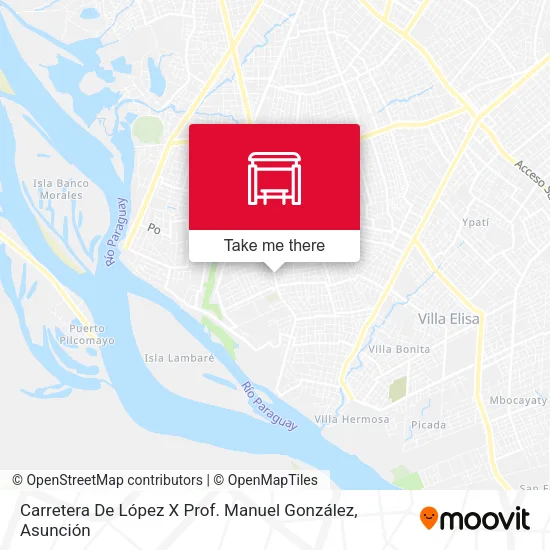 Mapa de Carretera De López X Prof. Manuel  González