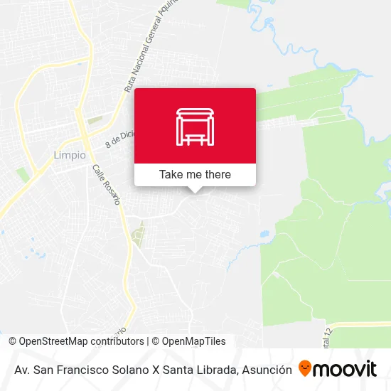 Mapa de Av. San Francisco Solano X Santa Librada
