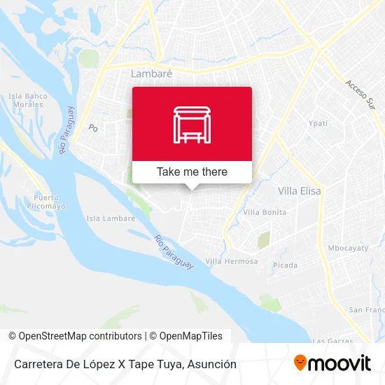 Mapa de Carretera De López X Tape Tuya