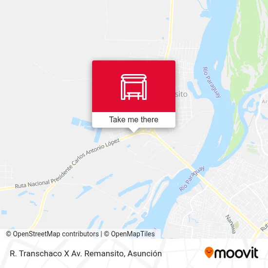 R. Transchaco X Av. Remansito map