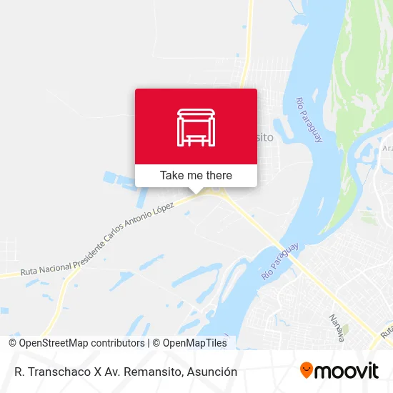 R. Transchaco X Av. Remansito map