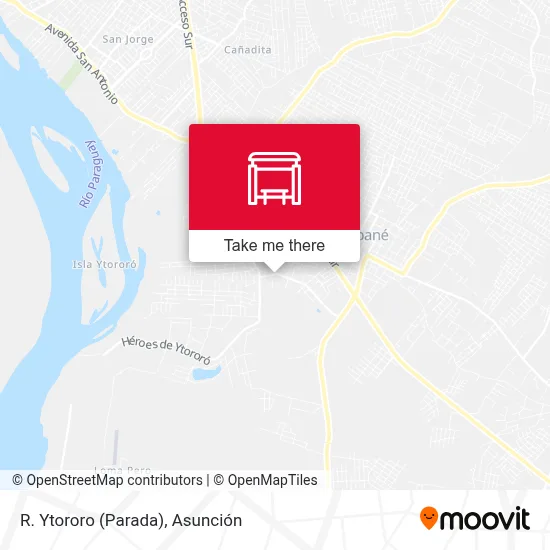 R. Ytororo (Parada) map