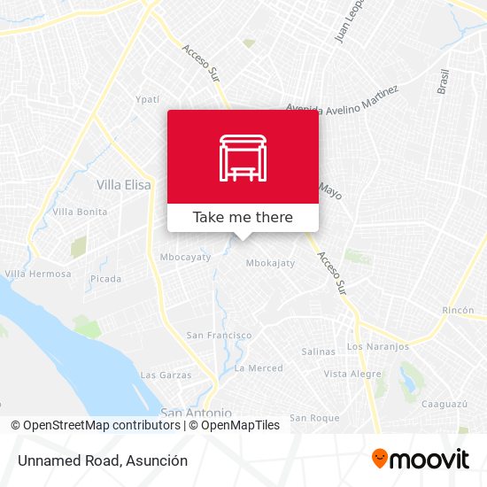 Mapa de Unnamed Road