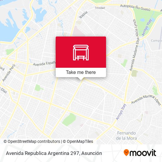 Avenida Republica Argentina 297 map