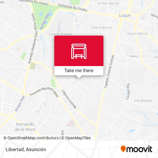 Mapa de Libertad X Naranjales