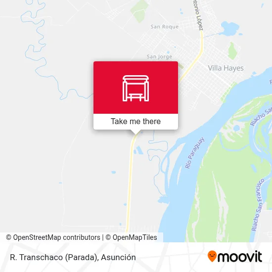 R. Transchaco (Parada) map
