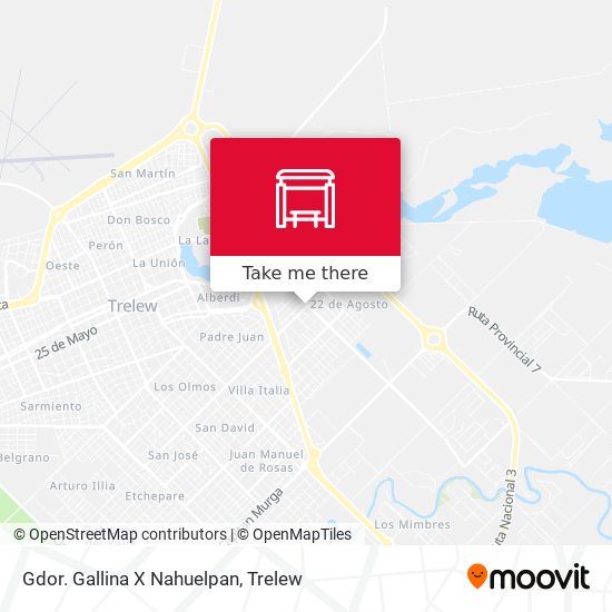 Gdor. Gallina X Nahuelpan map
