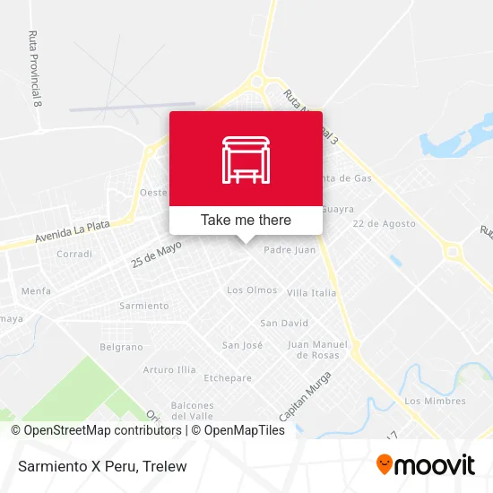 Sarmiento X Peru map