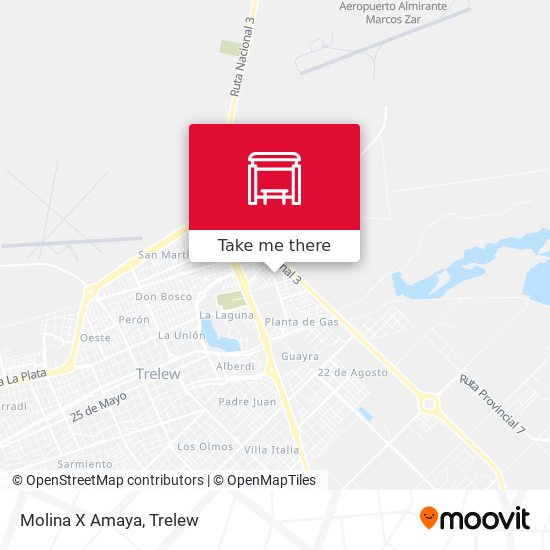 Mapa de Molina X Amaya