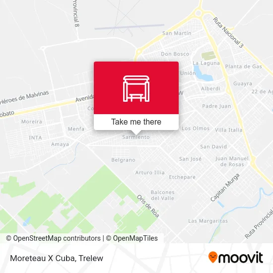 Moreteau X Cuba map