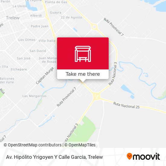 Mapa de Av. Hipólito Yrigoyen Y Calle García