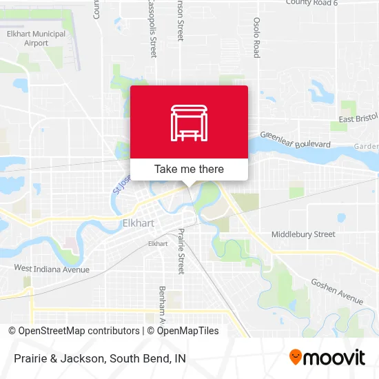 Prairie & Jackson map