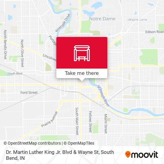 Dr. Martin Luther King Jr. Blvd & Wayne St map