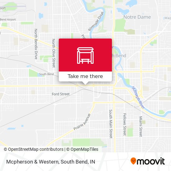 Mapa de Mcpherson & Western