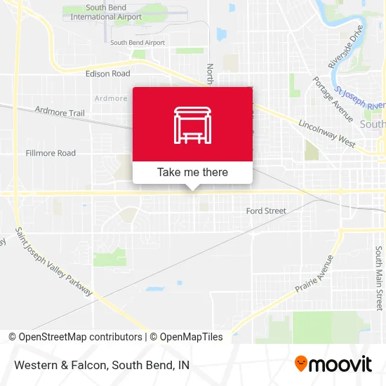 Western & Falcon map