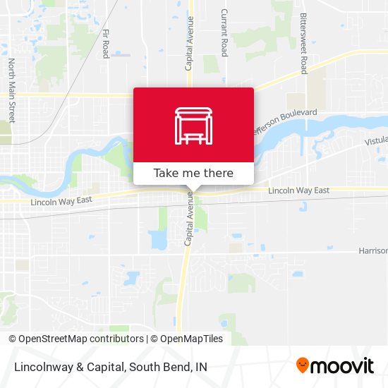 Lincolnway & Capital map