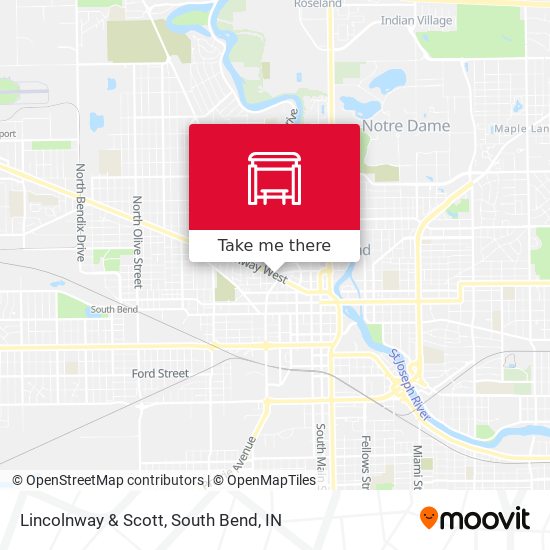 Mapa de Lincolnway & Scott