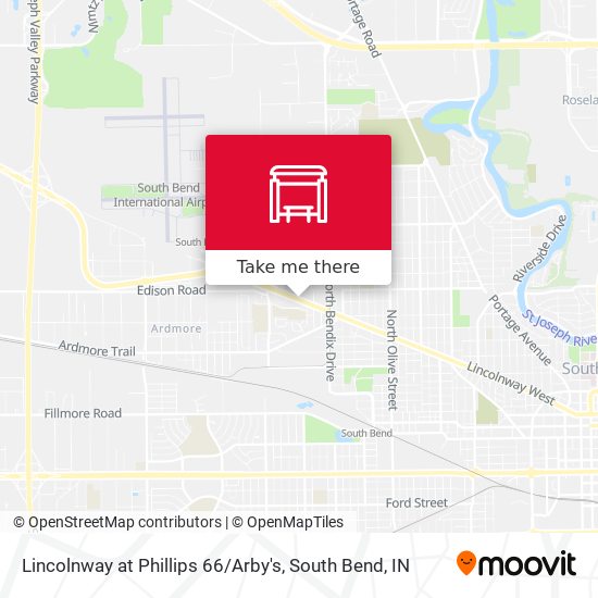 Mapa de Lincolnway at Phillips 66 / Arby's