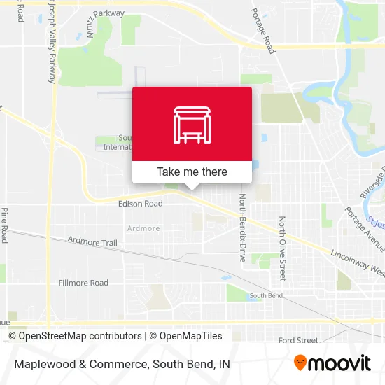 Maplewood & Commerce map