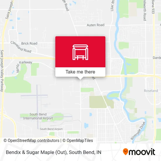 Bendix & Sugar Maple (Out) map