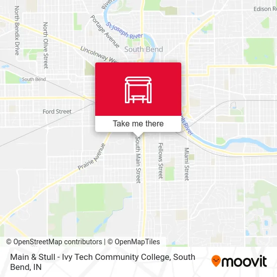 Main & Stull - Ivy Tech Community College map