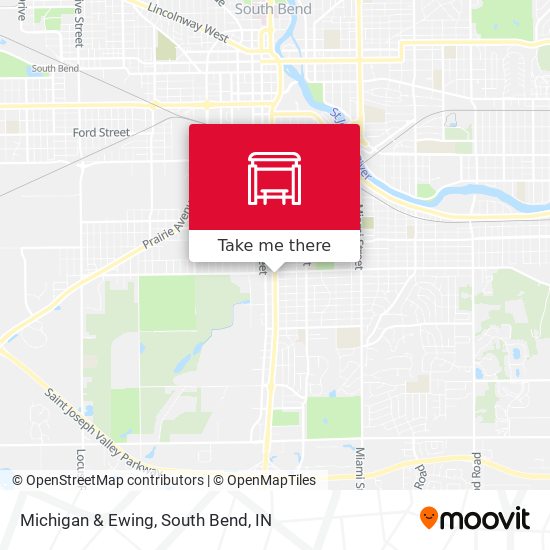 Mapa de Michigan & Ewing