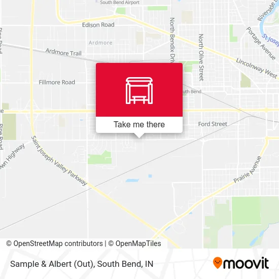 Sample & Albert (Out) map