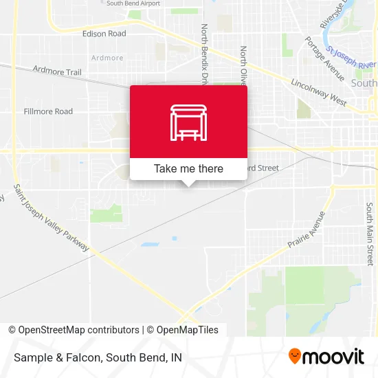 Sample & Falcon map