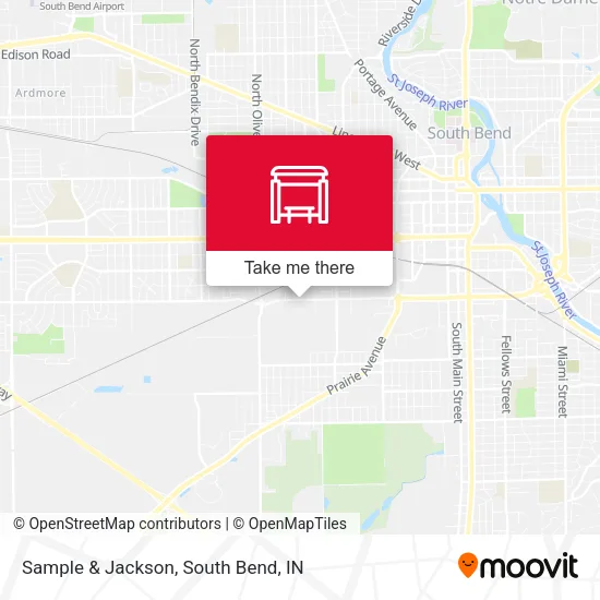 Sample & Jackson map