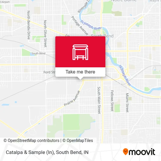 Catalpa & Sample (In) map