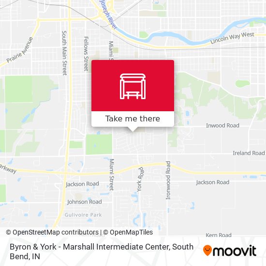Byron & York -  Marshall Intermediate Center map