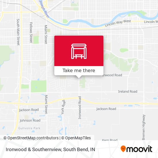 Ironwood & Southernview map