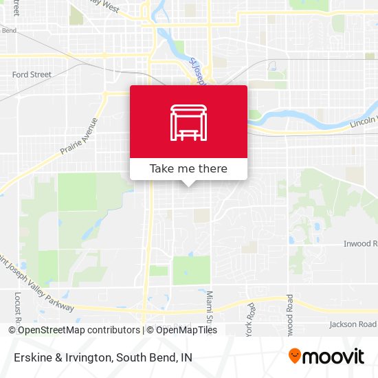 Erskine & Irvington map