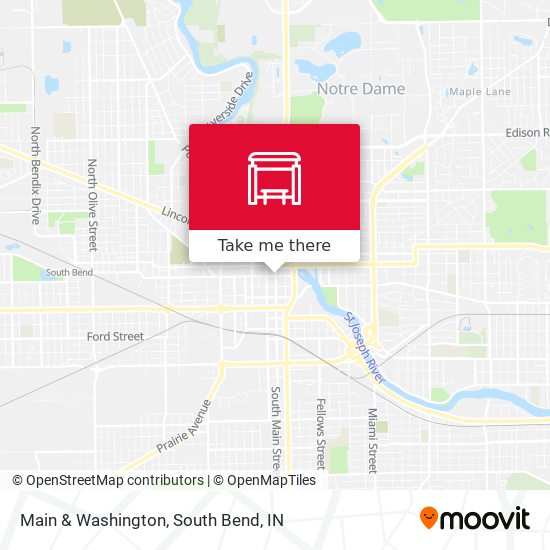 Mapa de Main & Washington