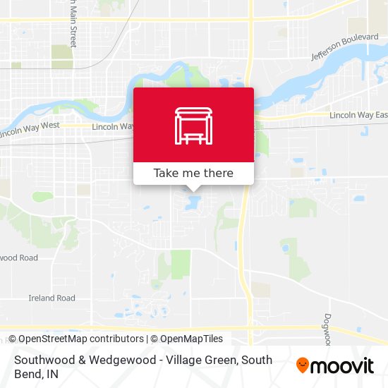 Southwood & Wedgewood - Village Green map