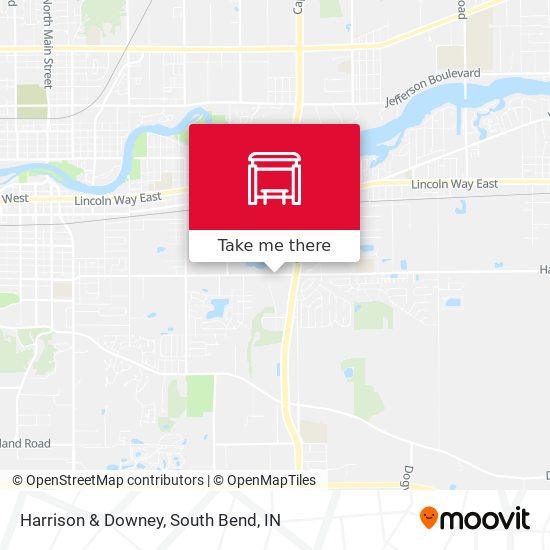 Harrison & Downey map