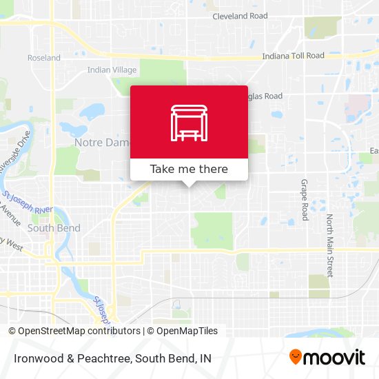 Mapa de Ironwood & Peachtree