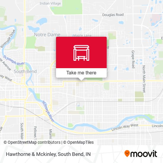 Hawthorne & Mckinley map