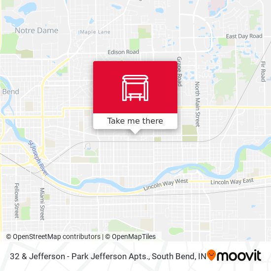 32 & Jefferson - Park Jefferson Apts. map