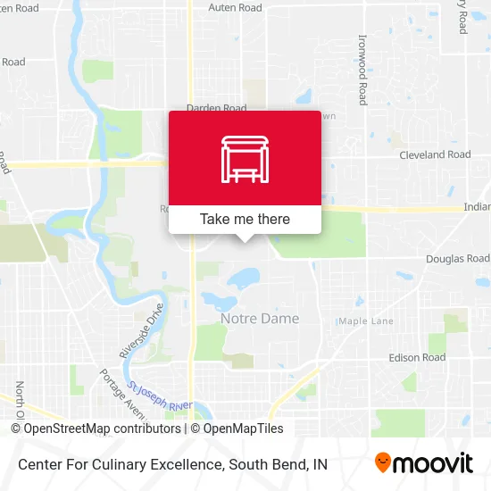 Center For Culinary Excellence map