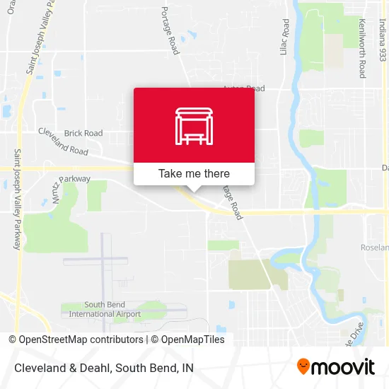 Cleveland & Deahl map