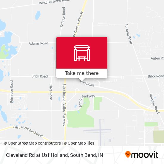 Cleveland Rd at Usf Holland map