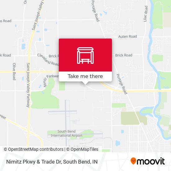 Nimitz Pkwy & Trade Dr map