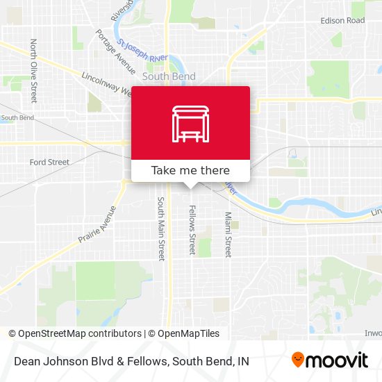 Mapa de Dean Johnson Blvd & Fellows