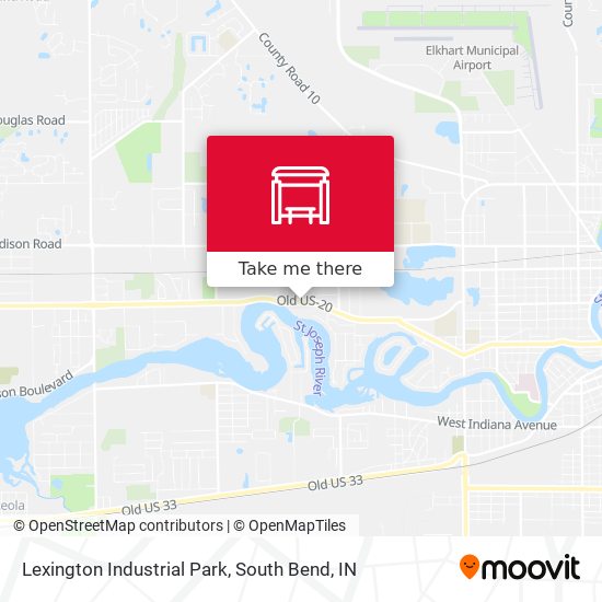Lexington Industrial Park map