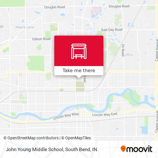 Mapa de John Young Middle School