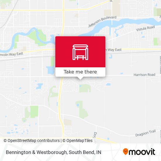 Bennington & Westborough map