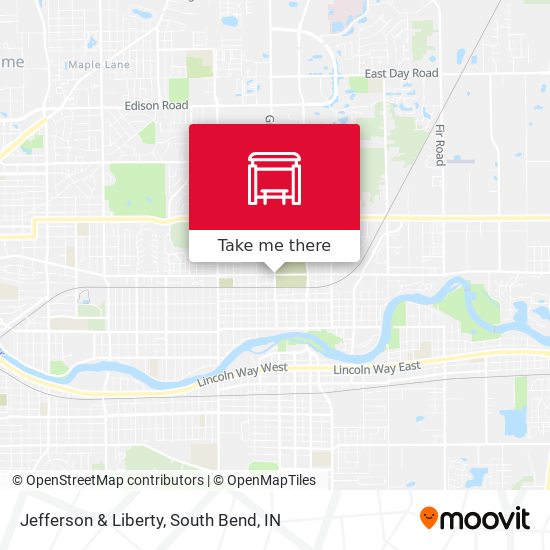 Jefferson & Liberty map